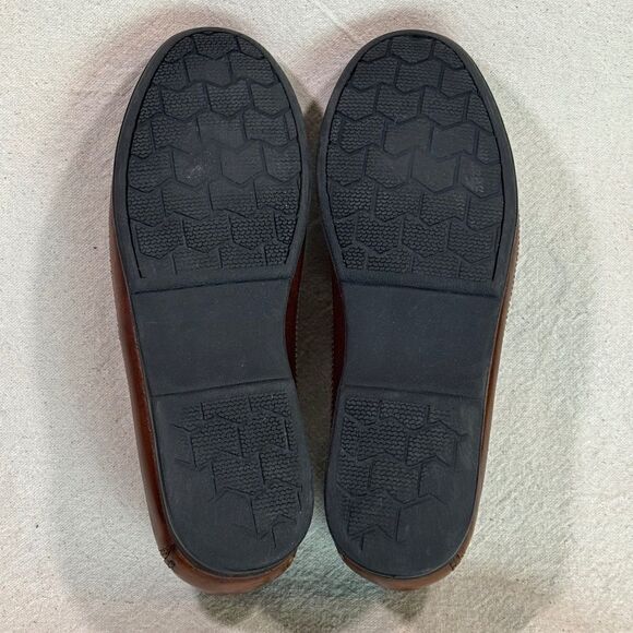 Dockers Leather Weaved Loafers Mens Size 9.5D - Picture 13 of 16